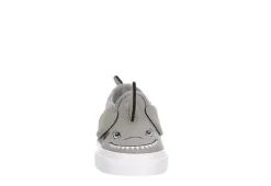 Vans Boys Infant Asher Sneaker - Grey -Teenager Shoes Shop US 01 808094 02