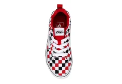 Vans Boys Filmore Sneaker - Red -Teenager Shoes Shop US 01 808096 05