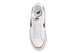 Nike Boys Court Legacy Sneaker - White -Teenager Shoes Shop US 01 808155 04