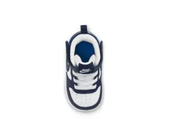 Nike Boys Infant Court Borough Mid 2 Sneakers - White 13 Nike Boys Infant Court Borough Mid 2 Sneakers - White -Teenager Shoes Shop US 01 808166 04
