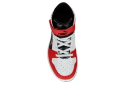 Puma Boys Rebound Layup Sl Sneaker - White -Teenager Shoes Shop US 01 808201 05