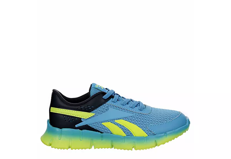 Reebok Boys Zig Dynamica 2 Sneaker - Blue 4 Reebok Boys Zig Dynamica 2 Sneaker - Blue - Image 2