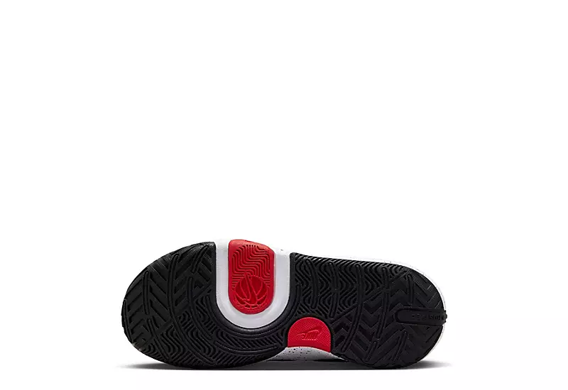 Nike Boys Team Hustle D11 High Top Basketball Shoe - Black 8 Nike Boys Team Hustle D11 High Top Basketball Shoe - Black - Image 6