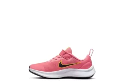 Nike Girls Star Runner 3 Slip On Sneaker - Coral -Teenager Shoes Shop US 01 808295 02