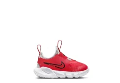 Nike Boys Infant Flex Runner Slip On Sneaker - Red -Teenager Shoes Shop US 01 808298 01