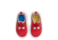 Nike Boys Infant Flex Runner Slip On Sneaker - Red -Teenager Shoes Shop US 01 808298 04