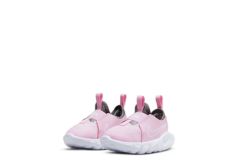 Nike Girls Infant Flex Runner Slip On Sneaker - Pink 3 Nike Girls Infant Flex Runner Slip On Sneaker - Pink