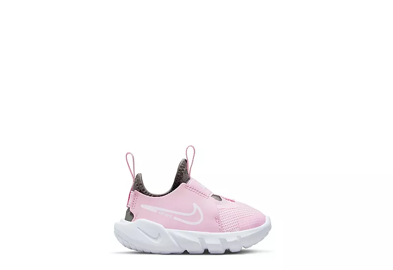Nike Girls Infant Flex Runner Slip On Sneaker - Pink 4 Nike Girls Infant Flex Runner Slip On Sneaker - Pink - Image 2