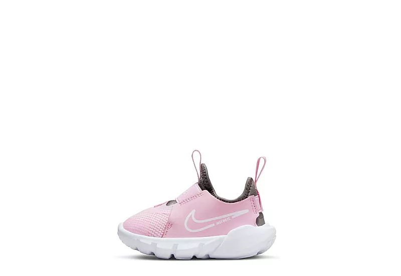 Nike Girls Infant Flex Runner Slip On Sneaker - Pink 5 Nike Girls Infant Flex Runner Slip On Sneaker - Pink - Image 3
