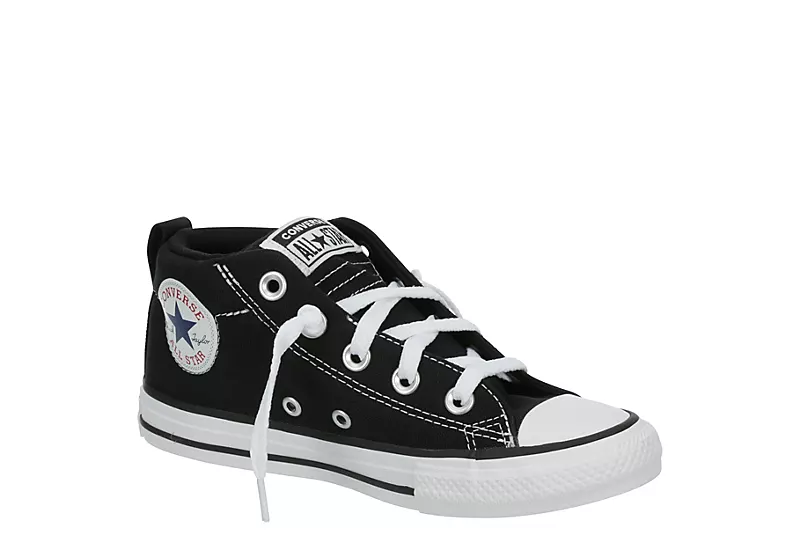 Converse Boys Chuck Taylor All Star Street Mid Sneaker - Black 3 Converse Boys Chuck Taylor All Star Street Mid Sneaker - Black