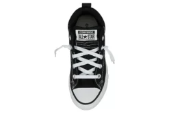 Converse Boys Chuck Taylor All Star Street Mid Sneaker - Black 14 Converse Boys Chuck Taylor All Star Street Mid Sneaker - Black -Teenager Shoes Shop US 01 808318 05