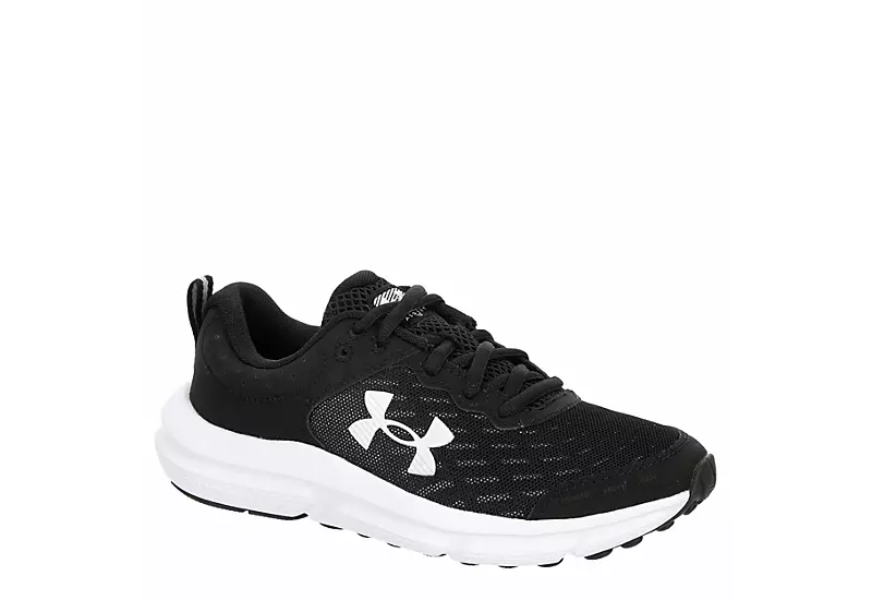 Under Armour Boys Assert 10 Sneaker - Black 3 Under Armour Boys Assert 10 Sneaker - Black