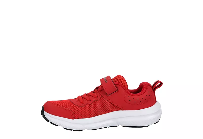 Under Armour Boys Assert 10 Sneaker - Red 6 Under Armour Boys Assert 10 Sneaker - Red - Image 4