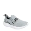 Under Armour Boys Surge Slip On Sneaker - Grey -Teenager Shoes Shop US 01 808343 00