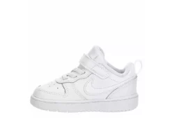 Nike Boys Infant Court Borough 2 Low Top Sneaker - White -Teenager Shoes Shop US 01 811008 03