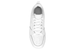 Nike Boys Court Borough 2 Low Top Sneaker - White 14 Nike Boys Court Borough 2 Low Top Sneaker - White -Teenager Shoes Shop US 01 831021 05