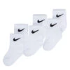 Nike Boys Ankle Socks 6 Pairs - White 1 Nike Boys Ankle Socks 6 Pairs - White -Teenager Shoes Shop US 01 900401 00