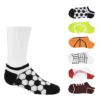Sof Sole Boys Sports Balls No Show Socks 6 Pairs - Assorted -Teenager Shoes Shop US 01 901529 00