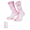 Nike Boys Tie Dye Pinks Crew Socks 2 Pairs - Tie-dye -Teenager Shoes Shop US 01 902344 00