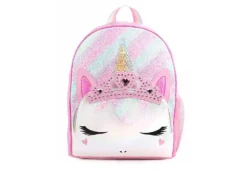 Omg Girls Gwen Glitter Jewel Unicorn Backpack - Pink -Teenager Shoes Shop US 01 902379 01