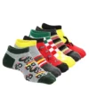 Game Sport Boys Monster Truck No Show Socks 6 Pairs - Assorted -Teenager Shoes Shop US 01 902466 00