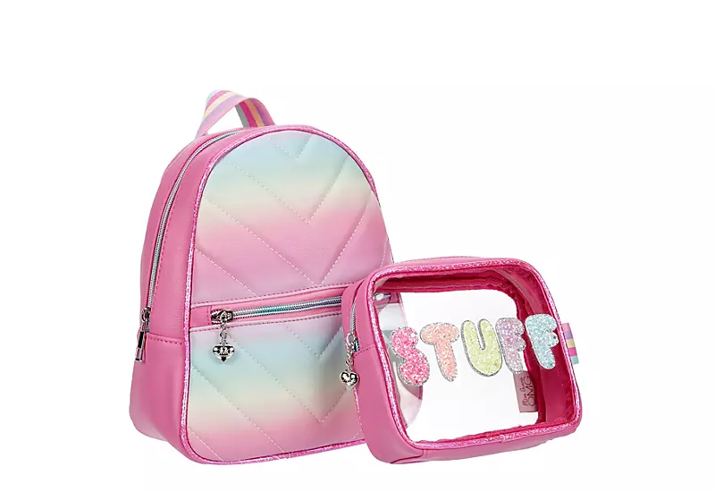 Omg Girls Stuff Rainbow Set Mini Backpack - Pink 3 Omg Girls Stuff Rainbow Set Mini Backpack - Pink