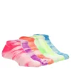 Sof Sole Girls Tie Dye No Show Socks 6 Pairs - Neon -Teenager Shoes Shop US 01 940082 00